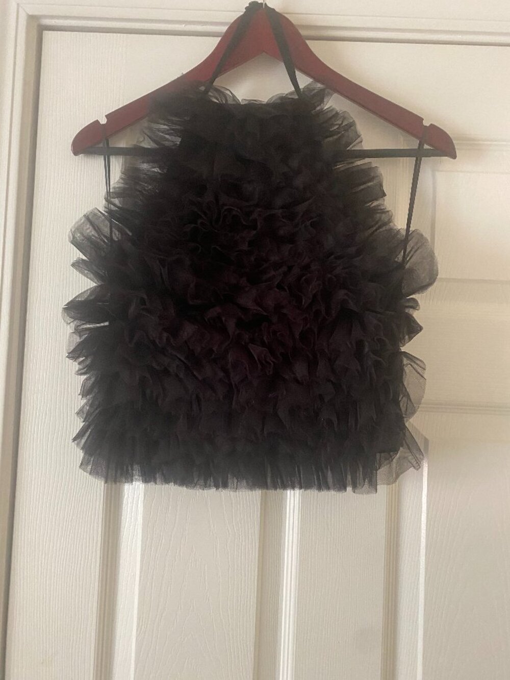 Pre-owned Zara halter top Size L Black